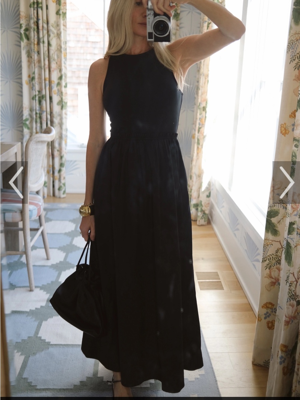 Marea Women's Black Maxi Dress